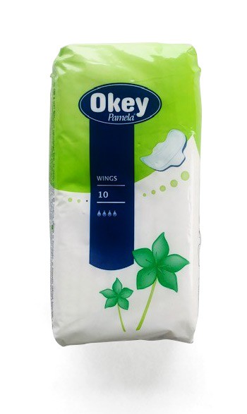 Okey Pamela wings 10ks | Zdravotnické potřeby - Dámská intimní hygiena Okey Pamela wings 10ks | Zdravotnické potřeby - Dámská intimní hygiena